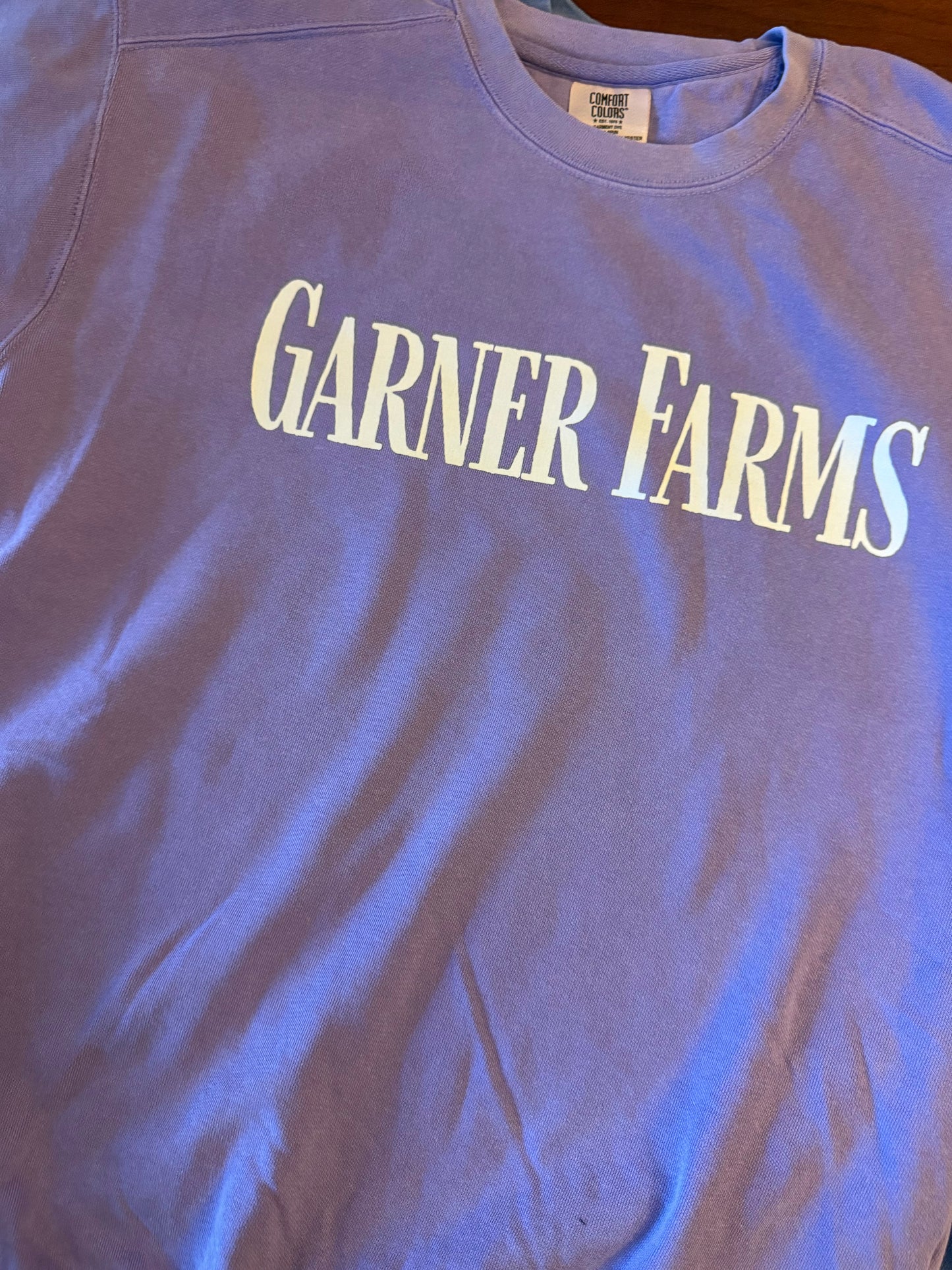 Violet Comfort Color Sweatshirt