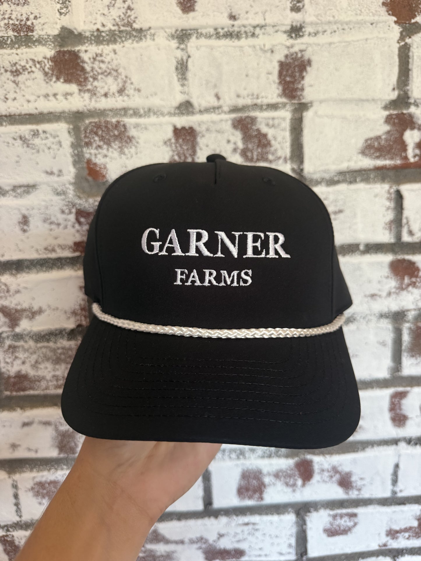 Black Rope Hat