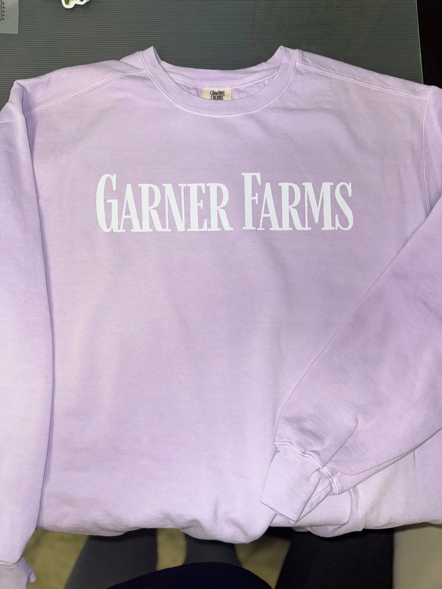 Comfort Color Purple Sweatshirt