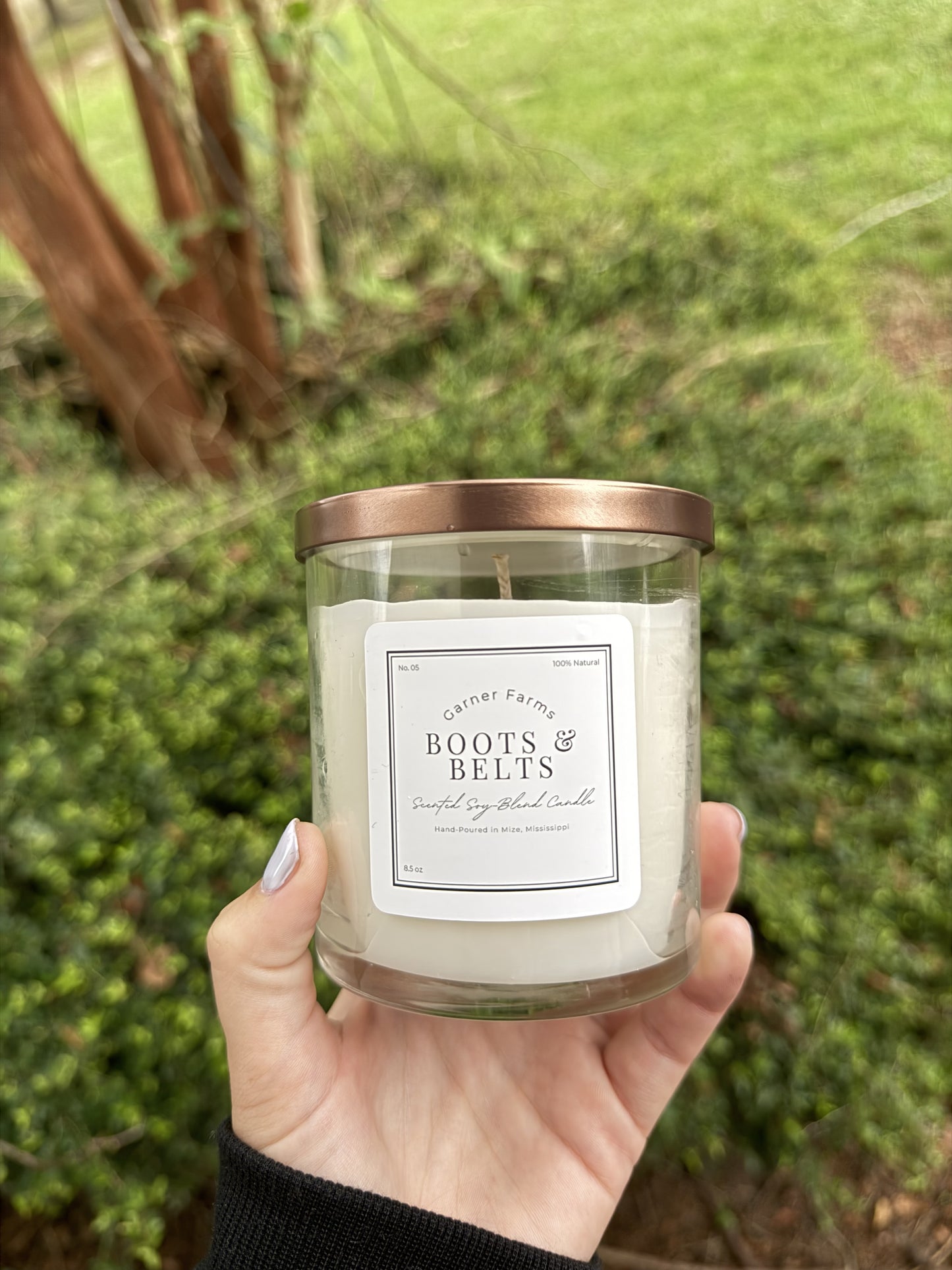 Boots & Belts Candle