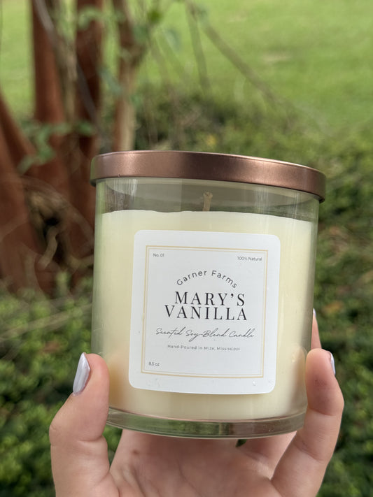 Mary’s Vanilla Candle