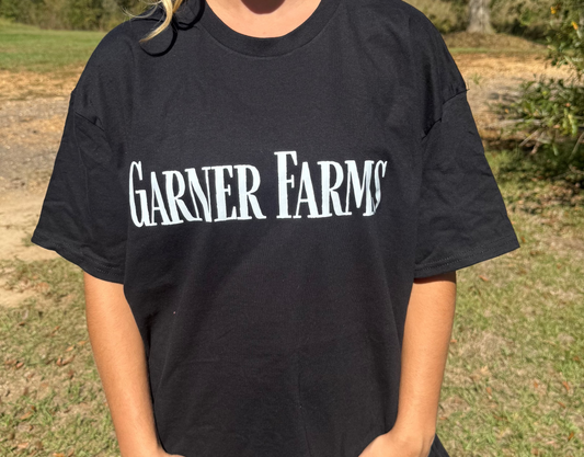 Black Garner Farms Shirt