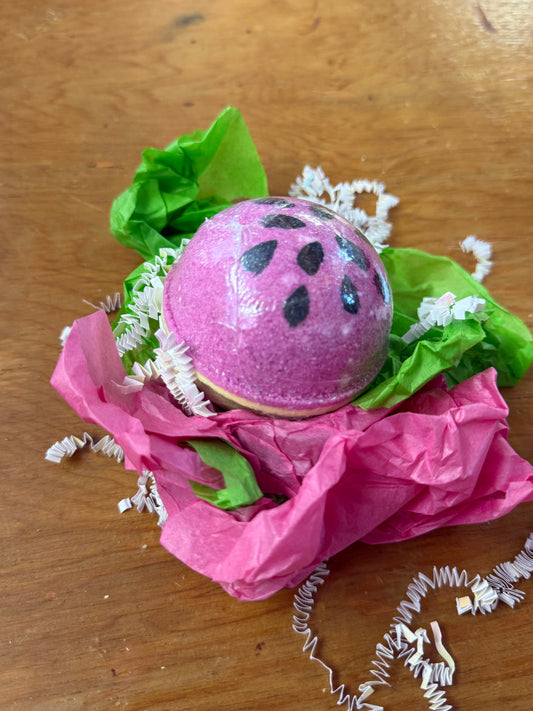 Watermelon Bubble Bath Bomb