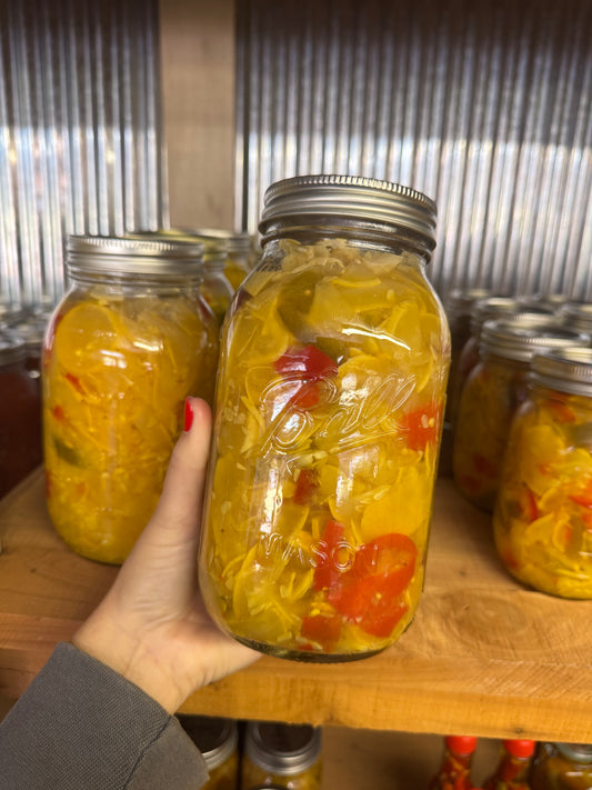 Quart Size Squash Relish