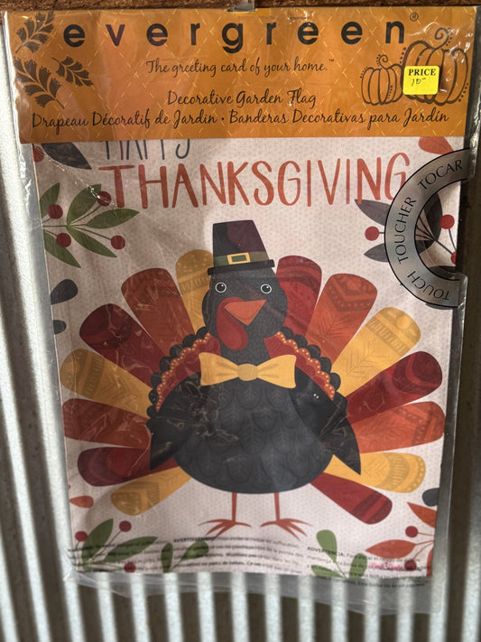 Happy Thanksgiving Flag